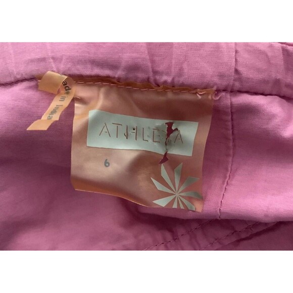 Athleta Women’s Skirt Ombre Whisper Lined Pink Purple Pockets Size 6 - Picture 3 of 5